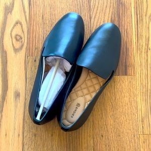 Birdies black leather shoes